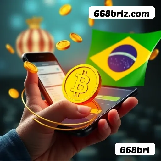 Aplicativo móvel 668brl para iOS e Android